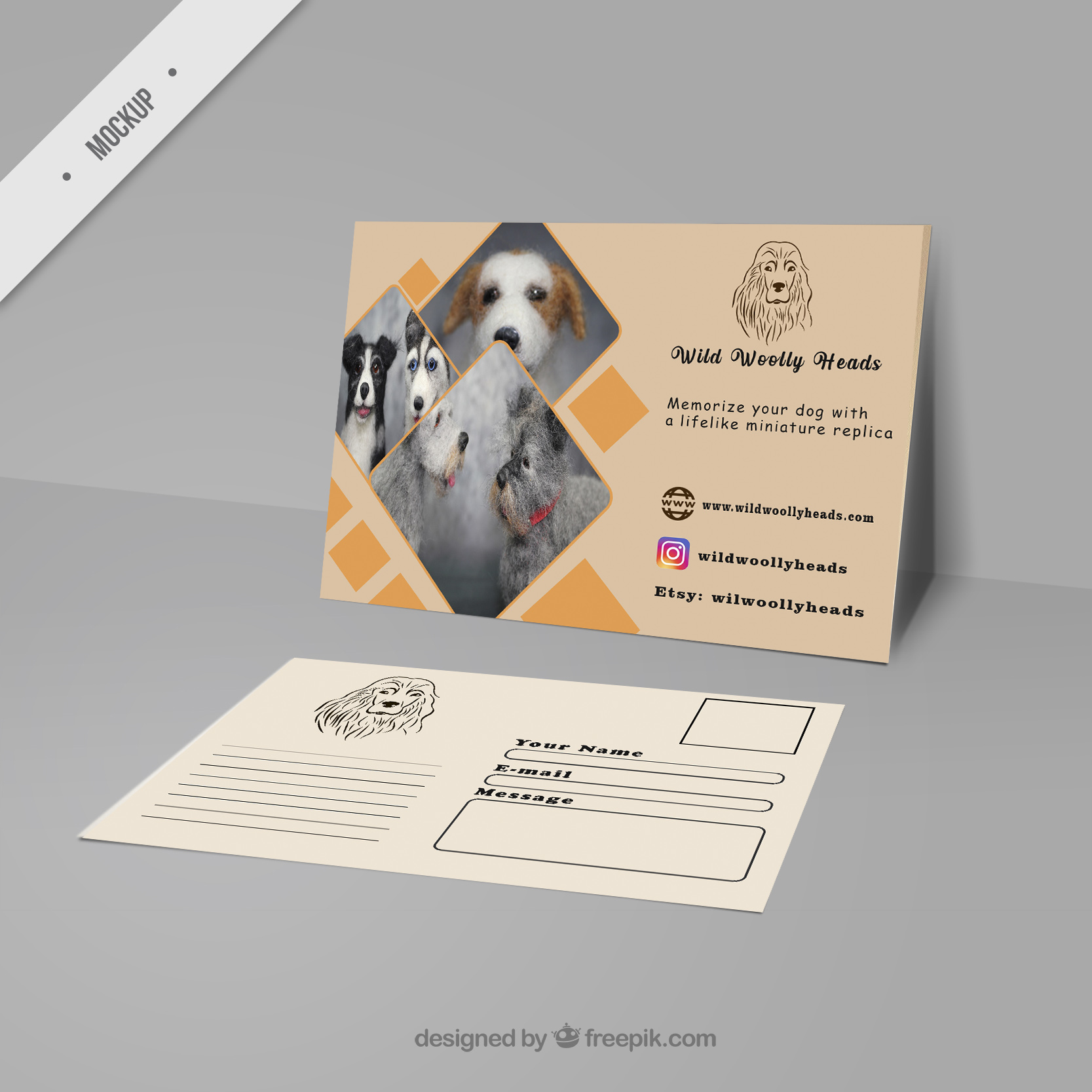 I will create an attractive Business card & post ...