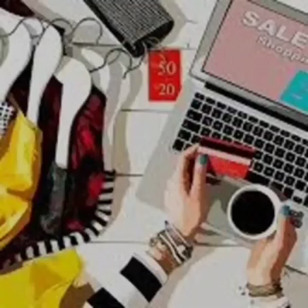 Creation of business advert with video text animation