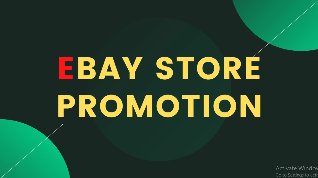 I will promote your ebay store promotion to increase ...
