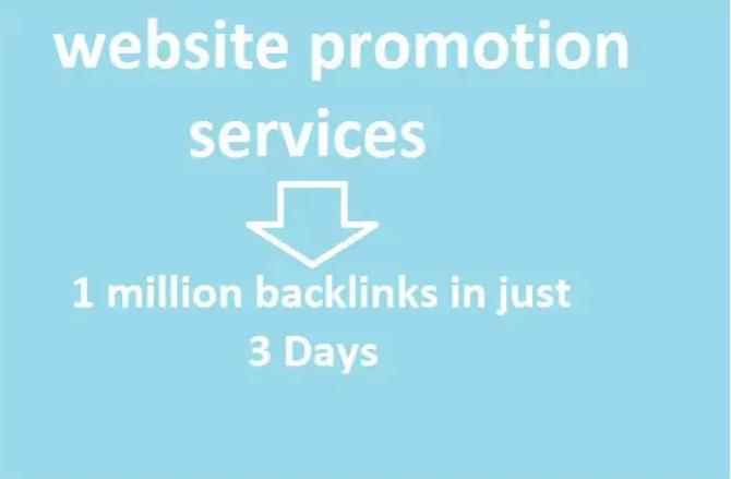 I will provide 1 million offpage backlinks for websit...