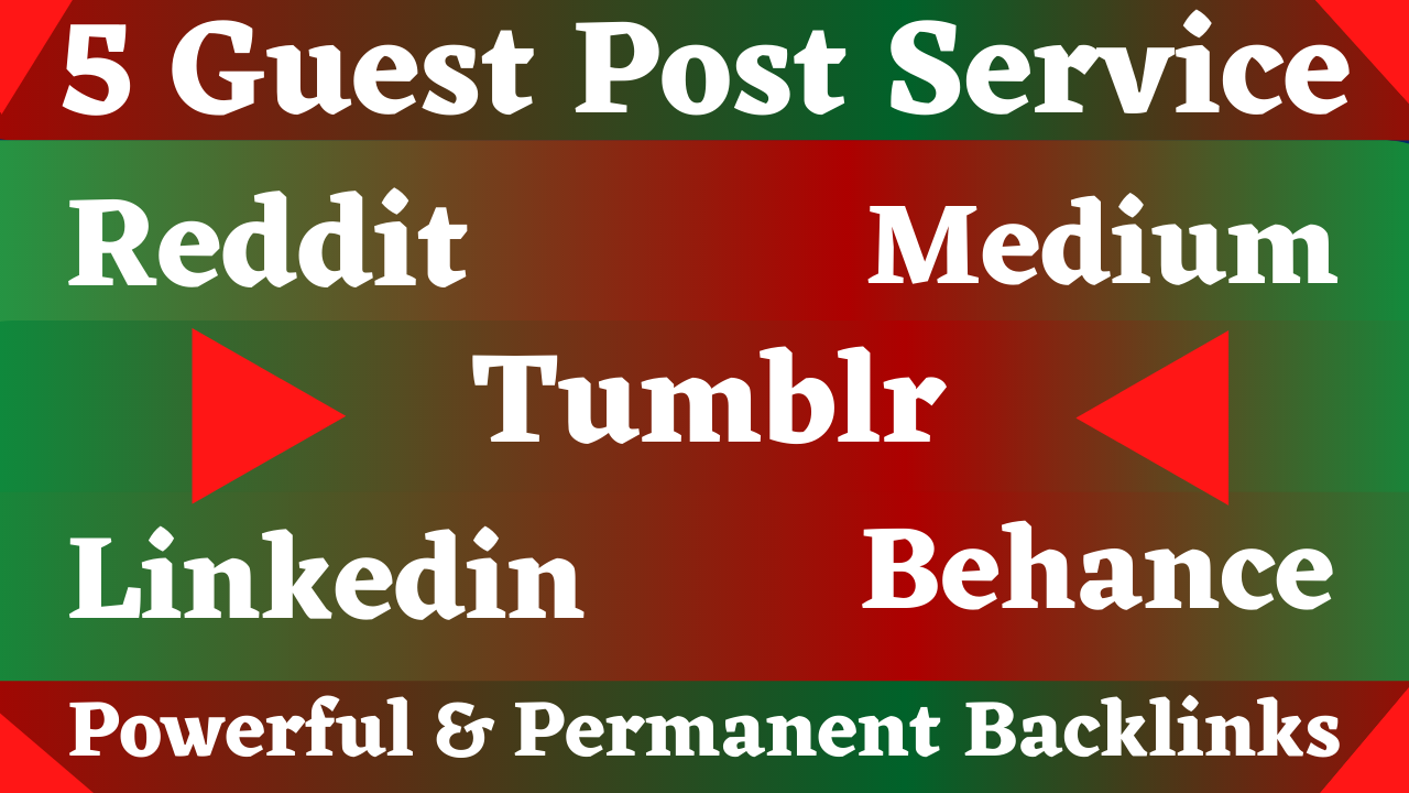 5 Guest Posts on High DA PA Sites With Reddit, Mediu...
