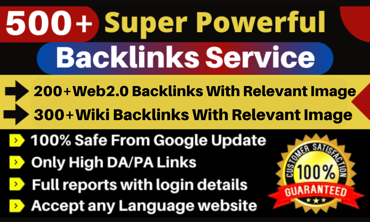 500+ High Authority DA 91+ SEO Dofollow Mix Powerful ...