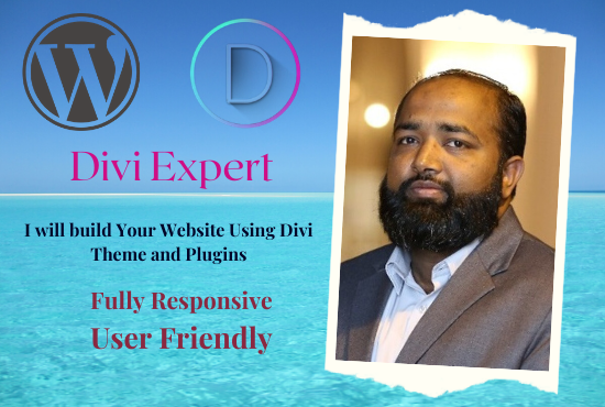 I can Design and Redesign your Website with Divi Them...