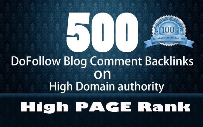 create 500 high da authorithy backlinks manually seo ...