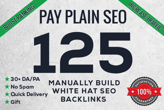 I will create 125 Manual Backlinks with High DA PA wi...