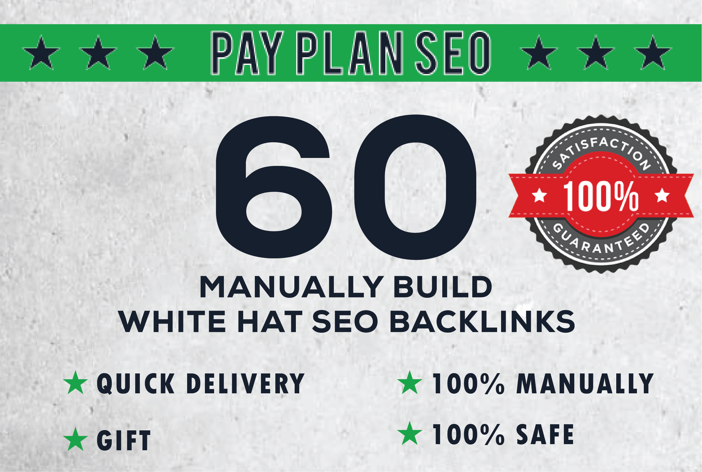 I will create 60 high authority dofollow backlinks