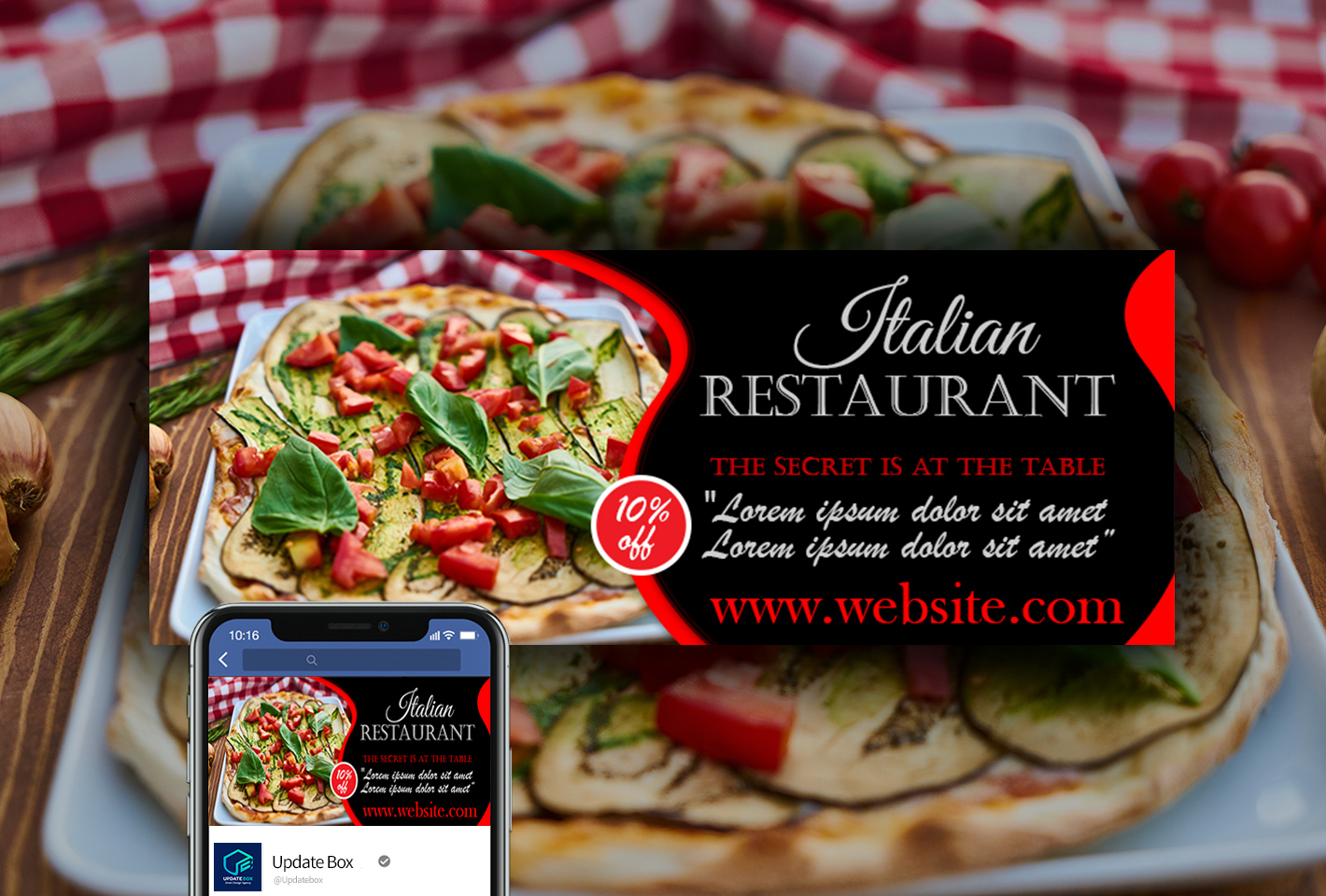i will design facebook cover, youtube banner, web ba...