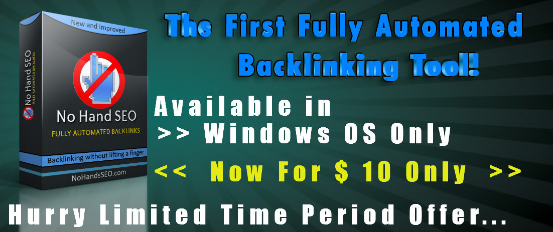 No Hand Seo fully automated Backlinks bot software fo...