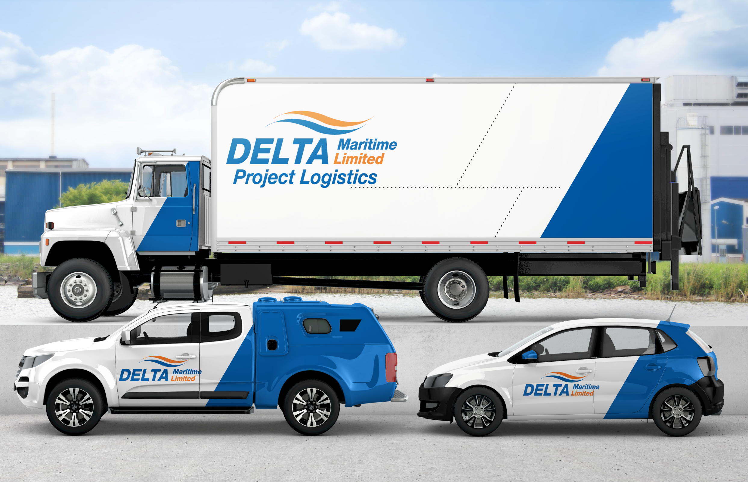 I will put your logo on 3d car, truck, van or vehic...