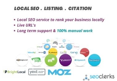 I will create manual local SEO citation and local bus...