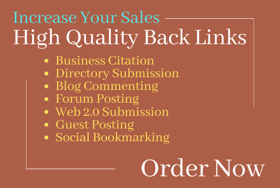 Complete Off Page SEO Service - DA 50+ High Quality B...
