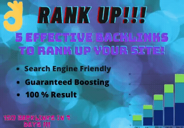 Get on the Google first page by 100 working backlinks...