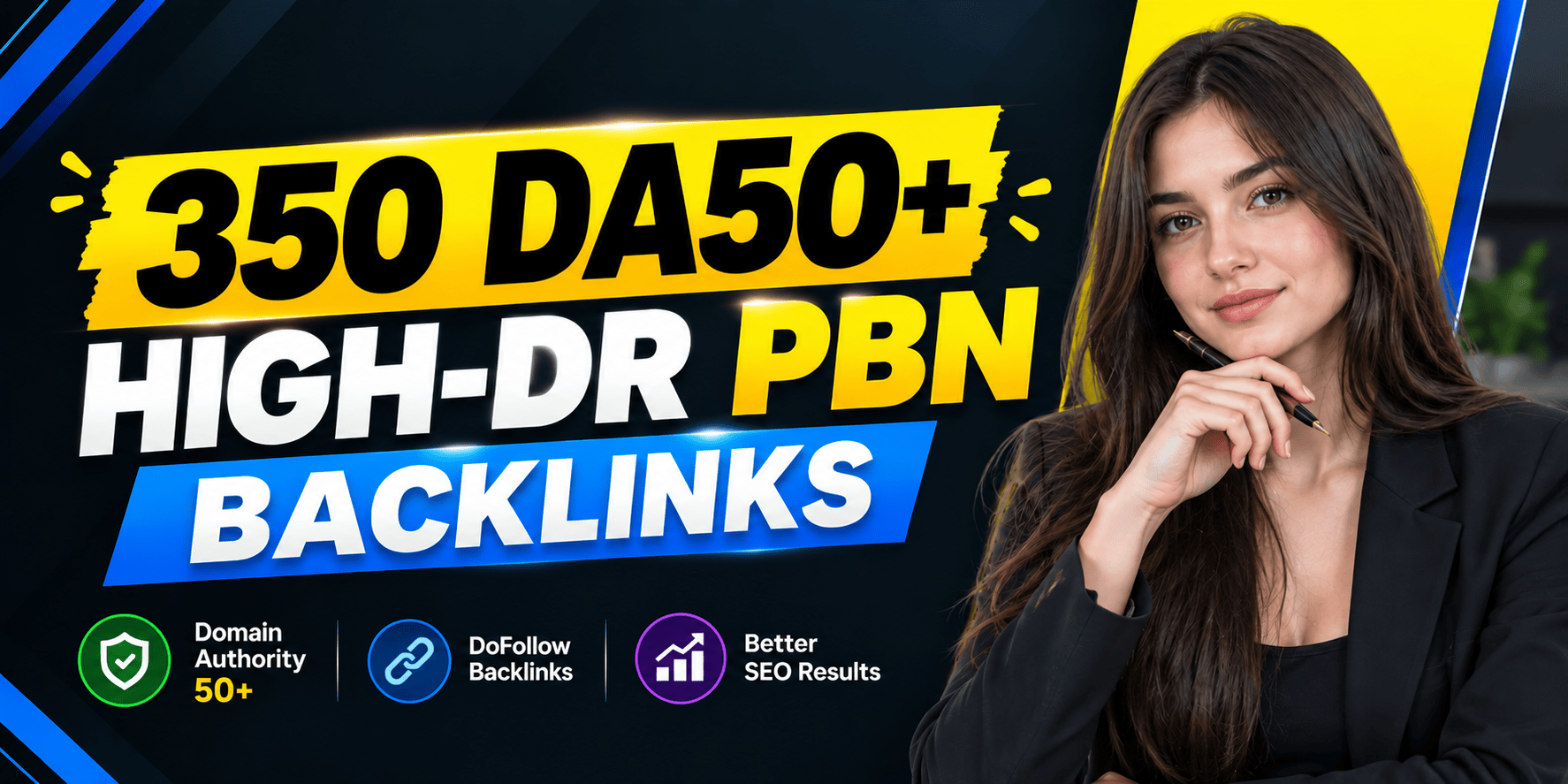 350 DA50+ High-DR PBN Backlinks for SEO Link Building