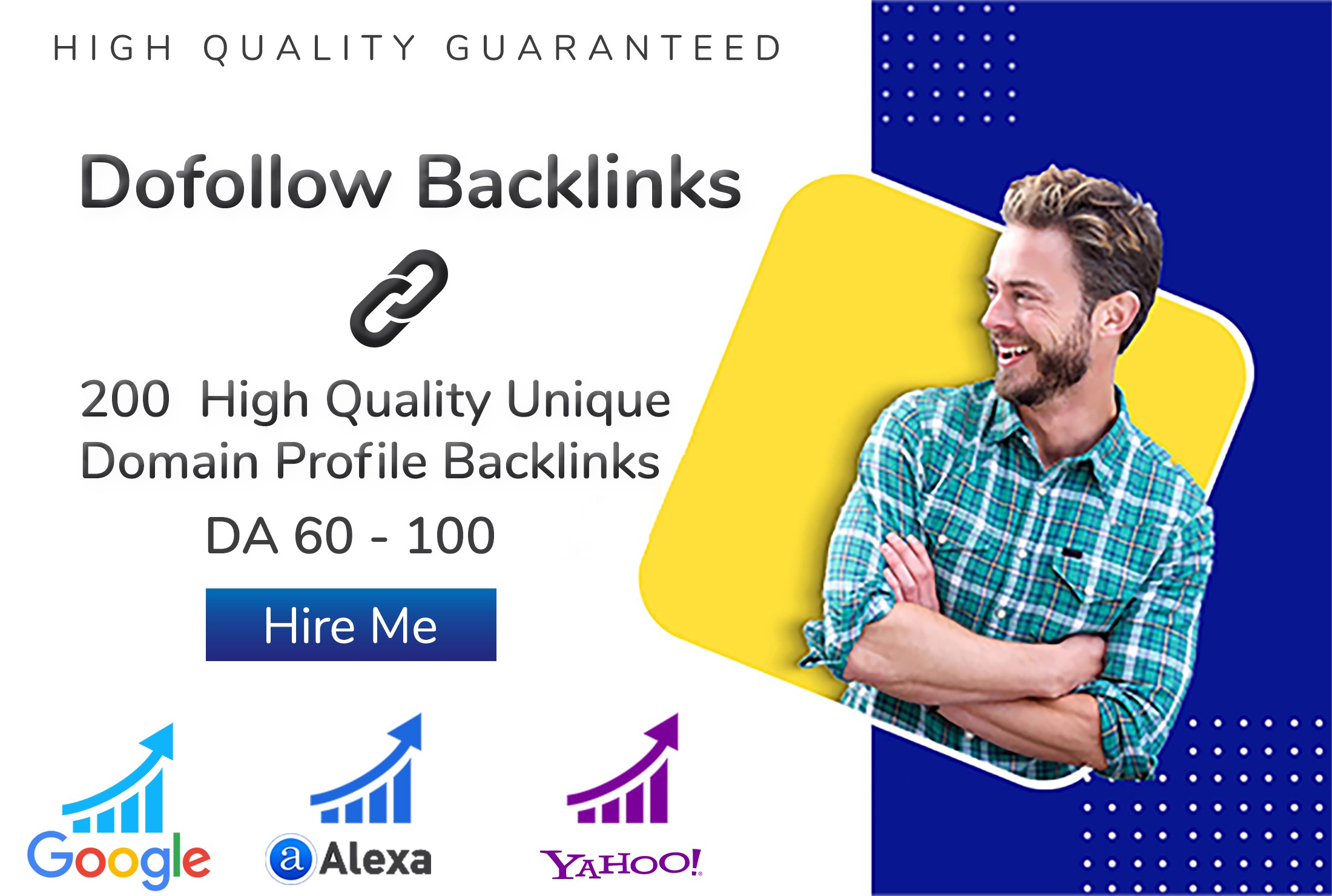 I will do High quality Do follow profile backlinks fo...