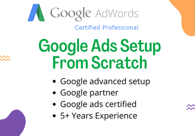 I will setup google adwords PPC campaign from scratch...