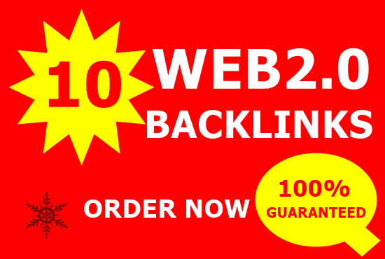 Build 10 High Quality Web2.0 Blogs high DA 30+Top ser...