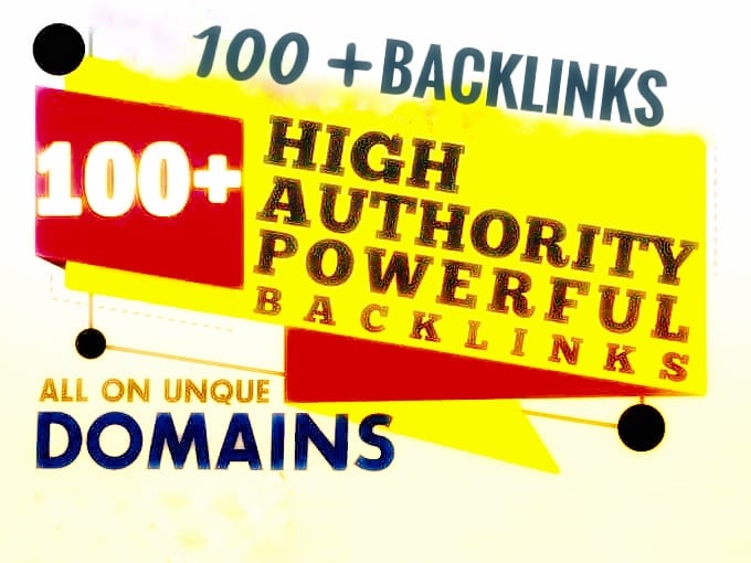 I will create 100 the most verified backlinks for you...