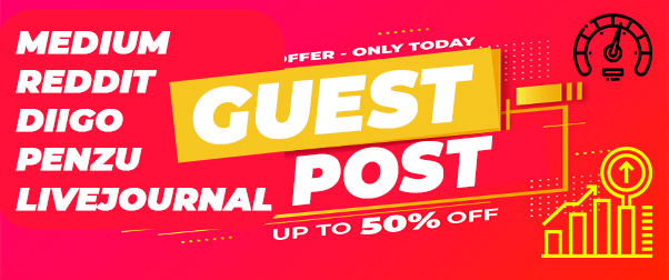 I will Write & Publish Unique Guest Post on 5 Hig...