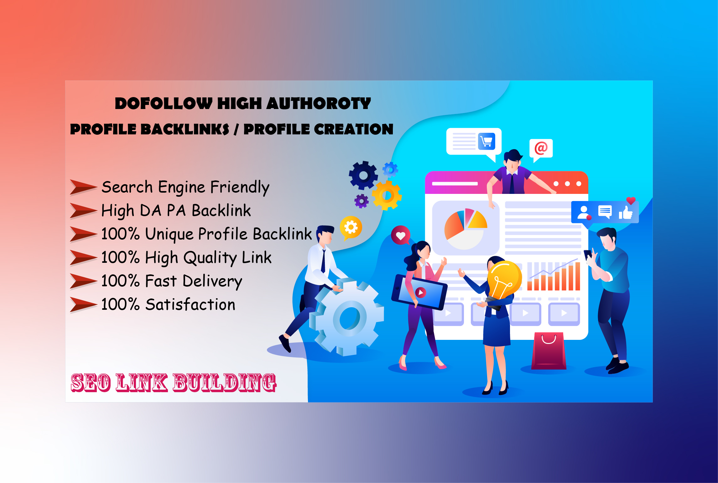 I Will Provide For You High Quality 40 Profile Creati...