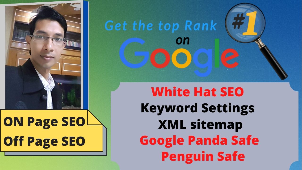 I Will do Google Top Ranking your any Website with Wh...