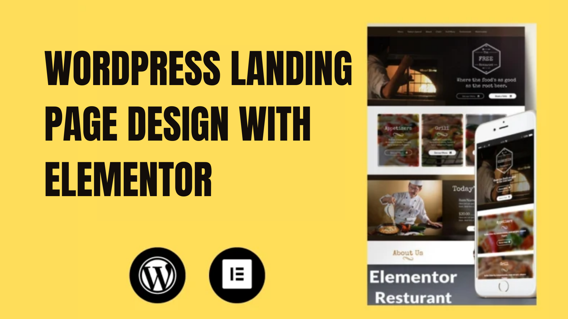 I will design modern wordpress landing page elementor...