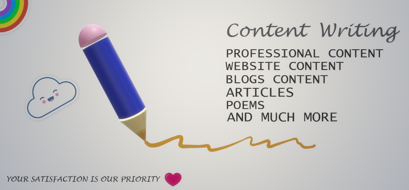 content writing / all types of content for your blogs...