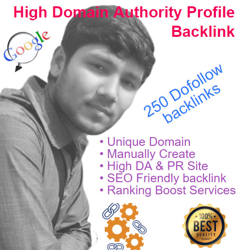 I will create manually 250 High Quality Profile Backl...
