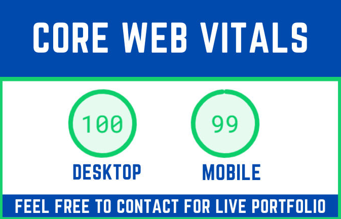 I will fix core web vitals issues to optimize your we...