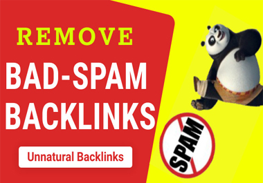 I will find out and remove bad/spamming/unnatural bac...