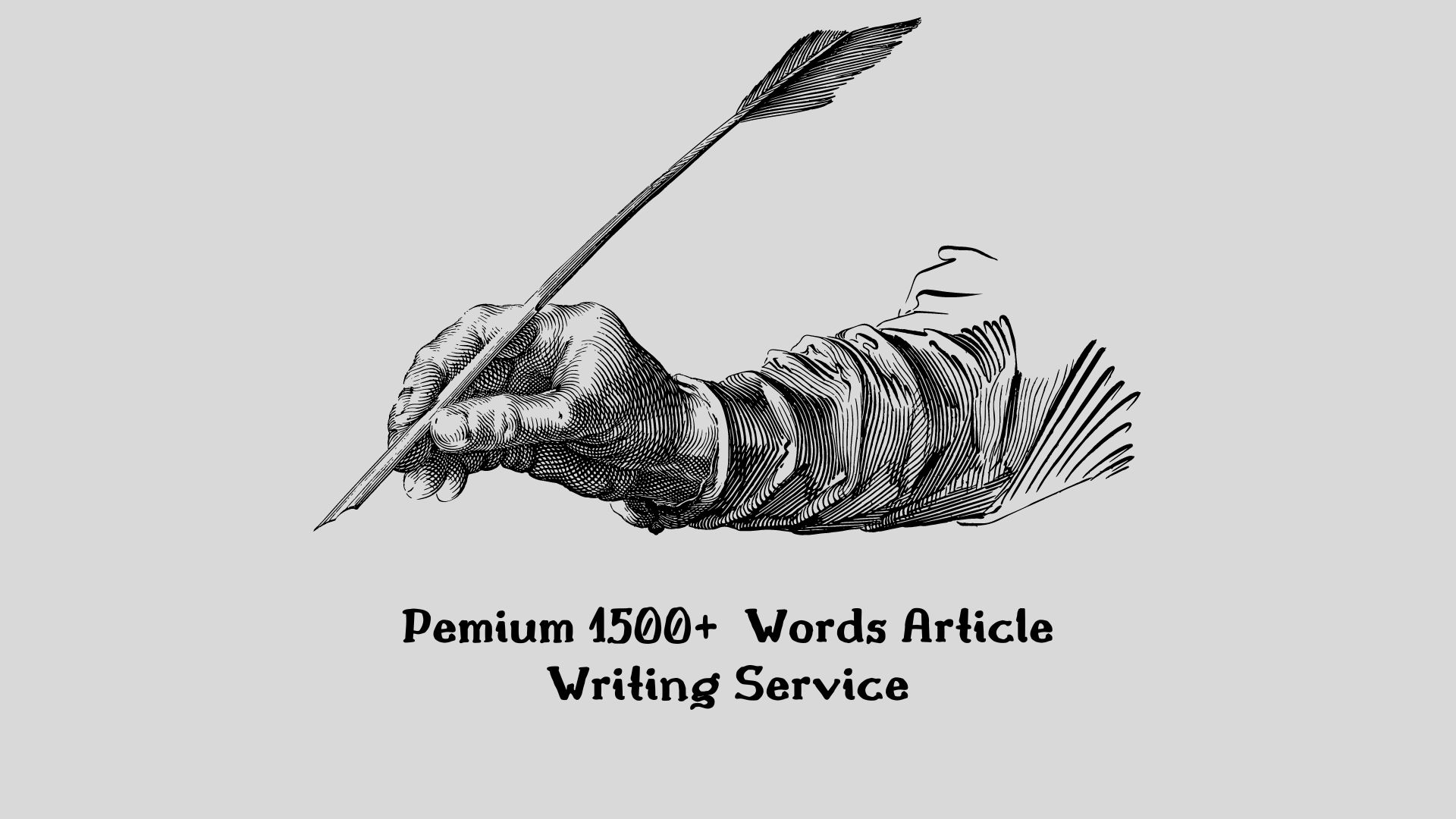 Pemium 1500+ words article writing service, SEO opti...
