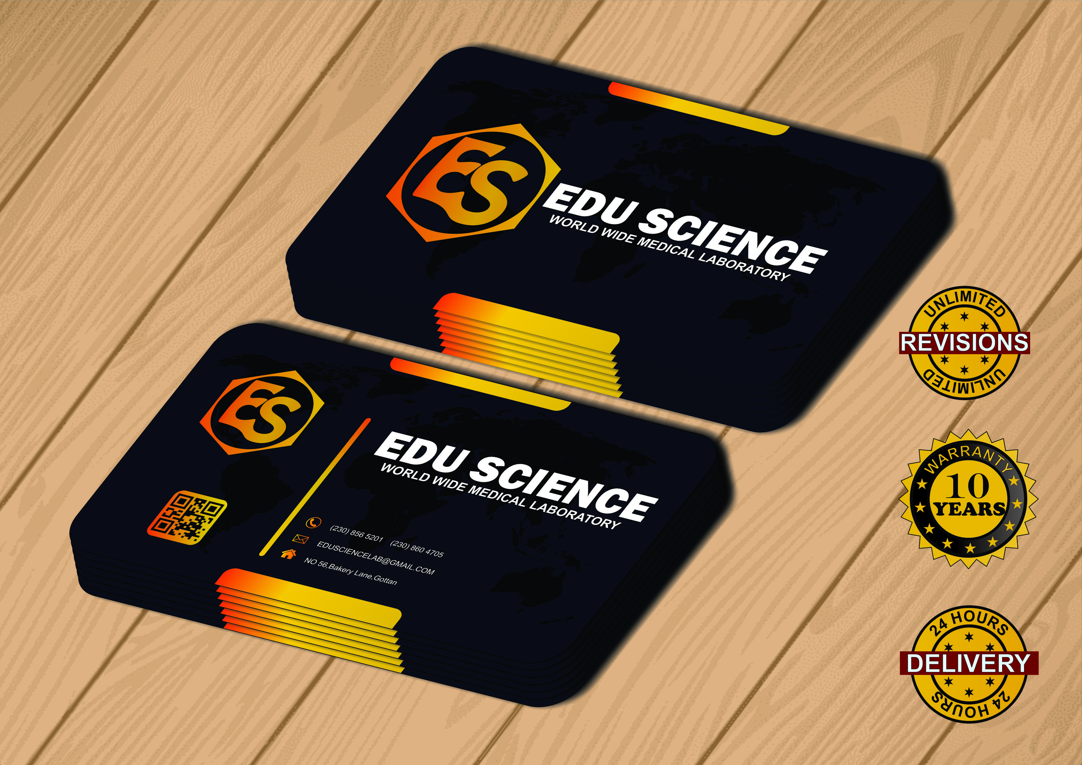 Business Card Design withing 24 hours for your busine...