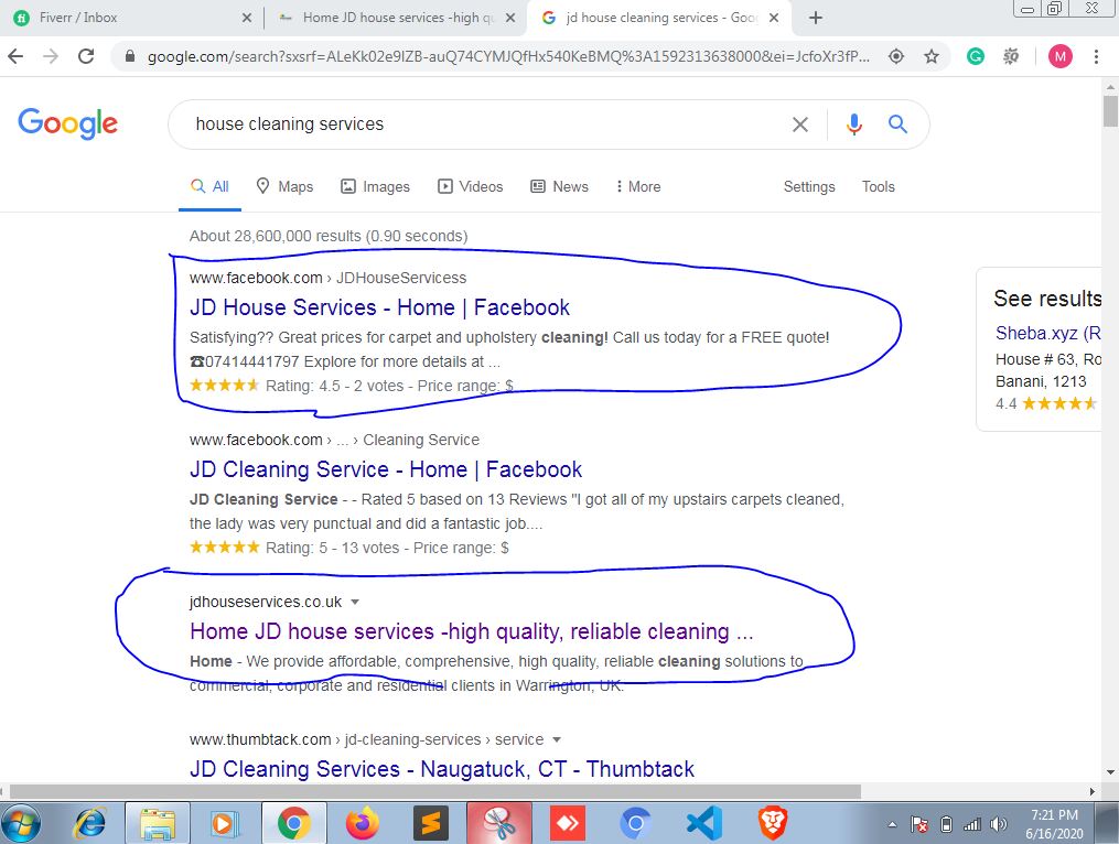 I will do google top ranking your website monthly seo...