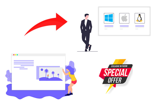 I will website to application windows mac or linux