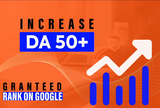 I will increase Domain Authority Moz DA 0 to 50 plus ...