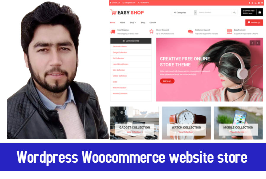 I will build Wordpress woocommerce store with woocomm...