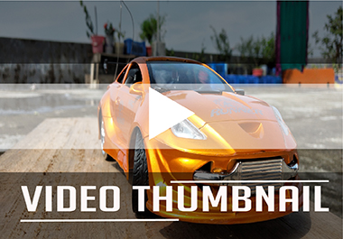 I will do an eye-catching thumbnail for your any vide...