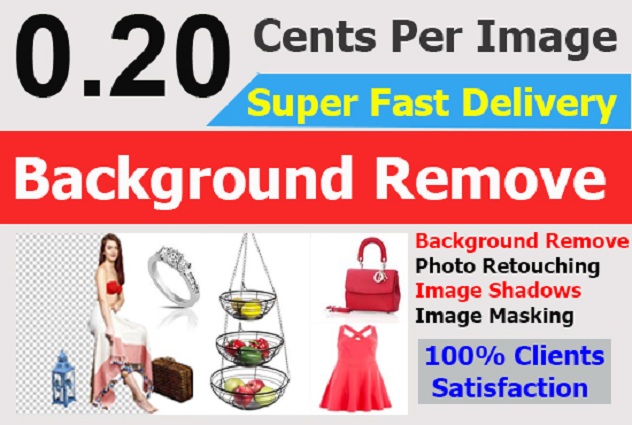 I will do eCommerce Product background remove and Mas...