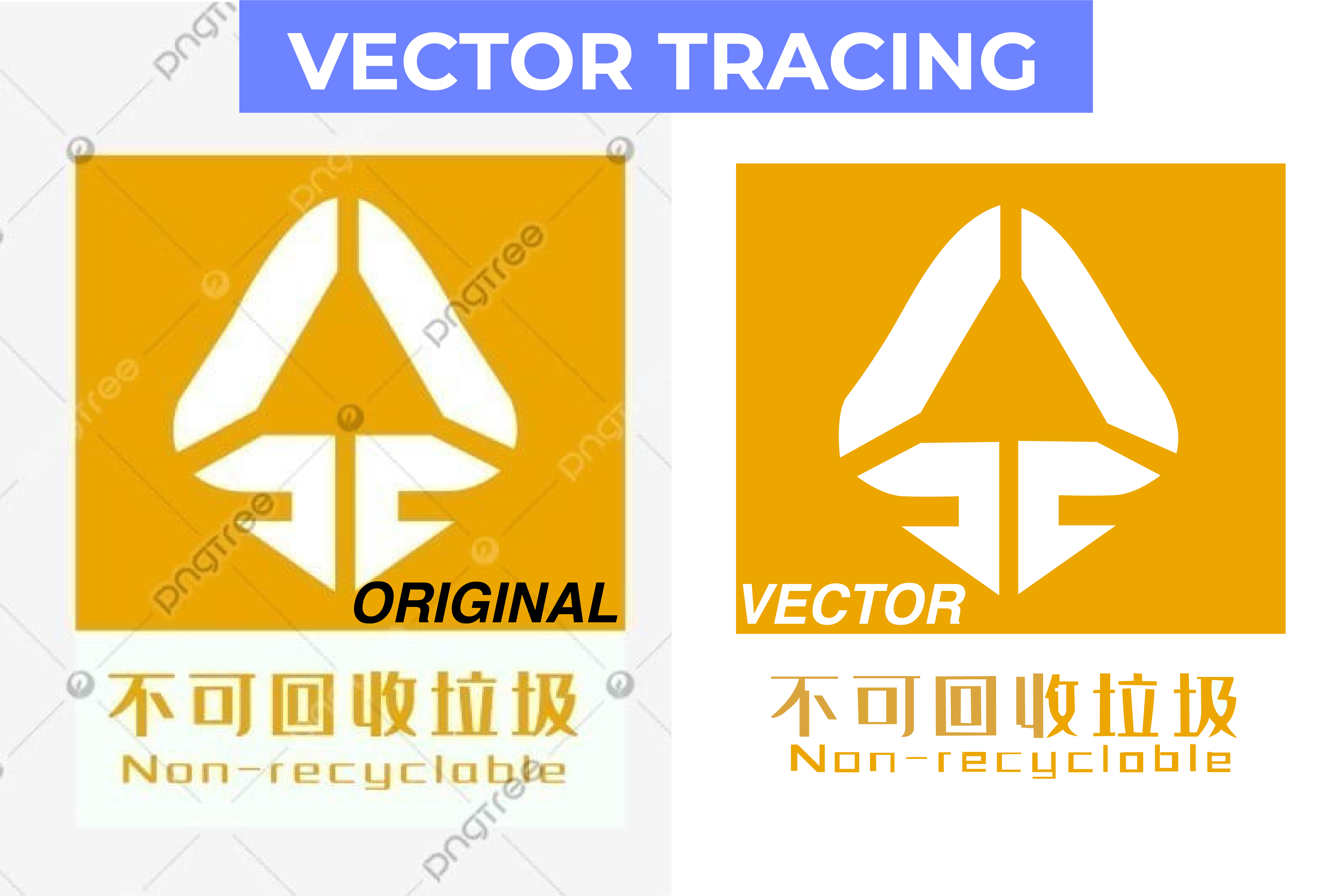 I will vector tracing, icon tracing, vectorise, co...