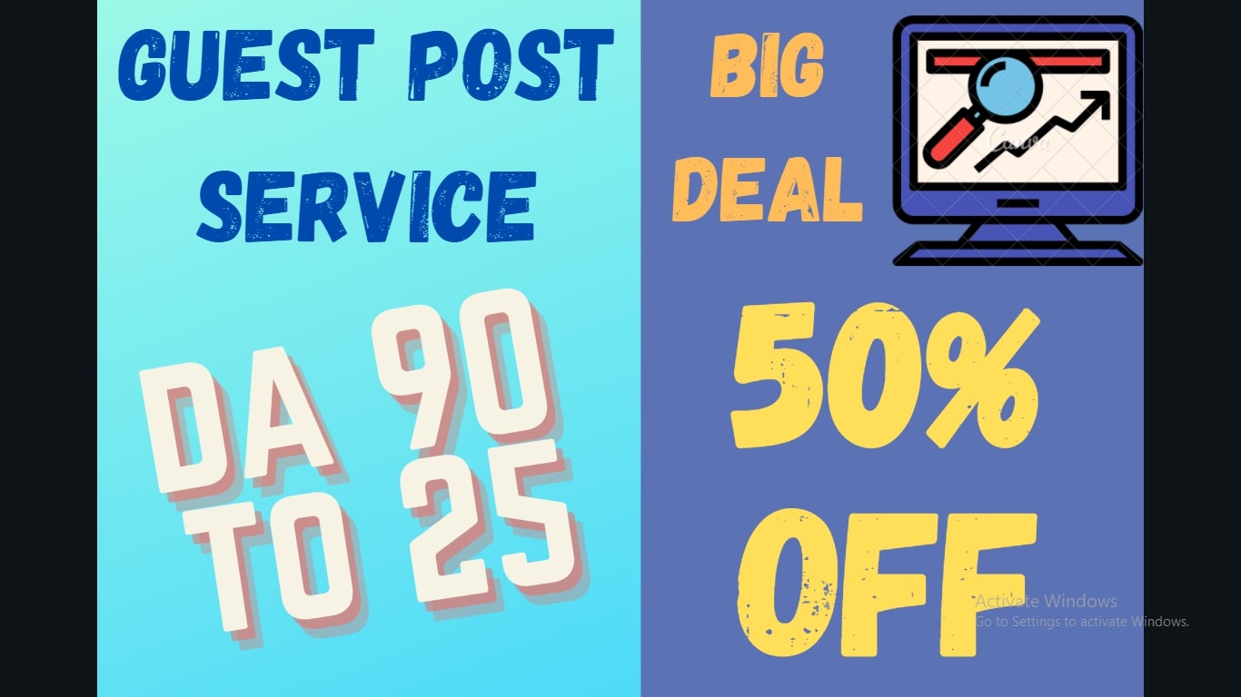 I will do 5 guest post backlinks on high DA sites DA ...