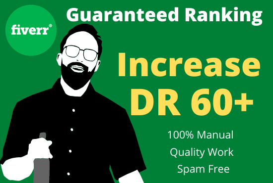 I will increase domain rating DR ahrefs domain trust ...