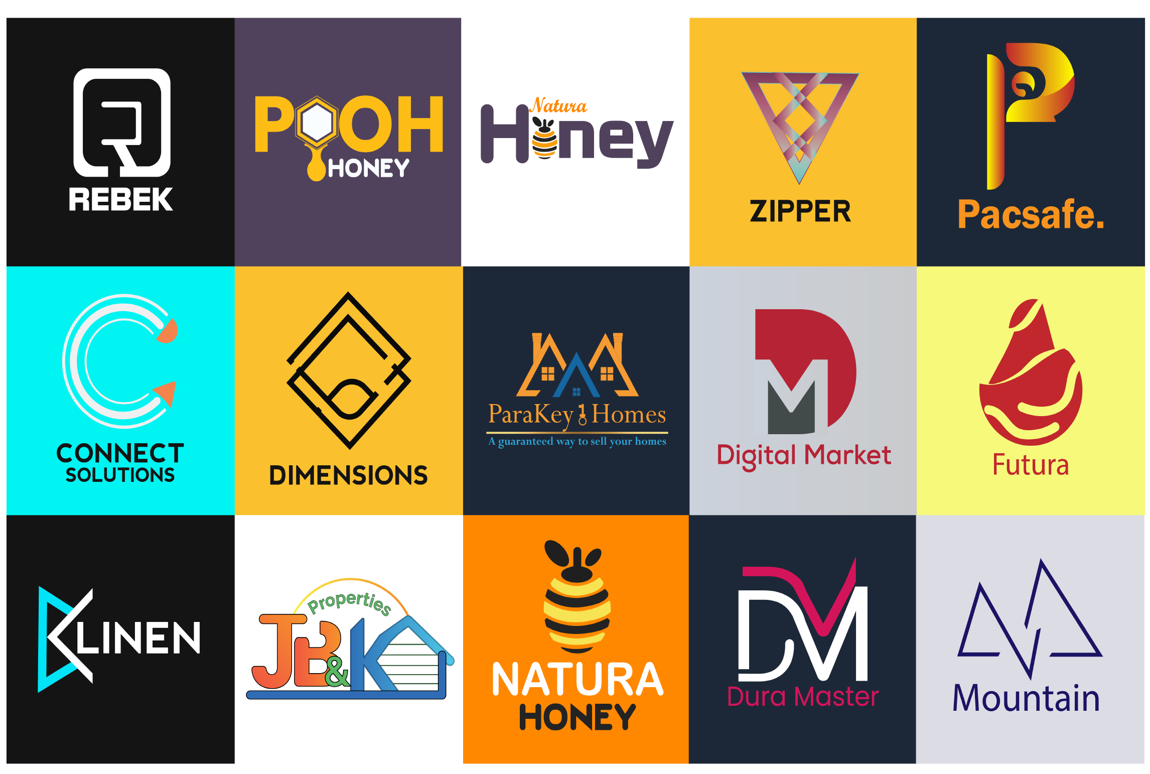 I will design professional business logo, Custom, M...
