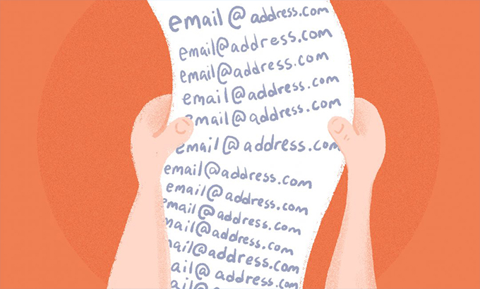 Collect 1k niche Targeted email lists for email marke...