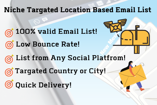 I will provide 5000 keyword and location based email ...