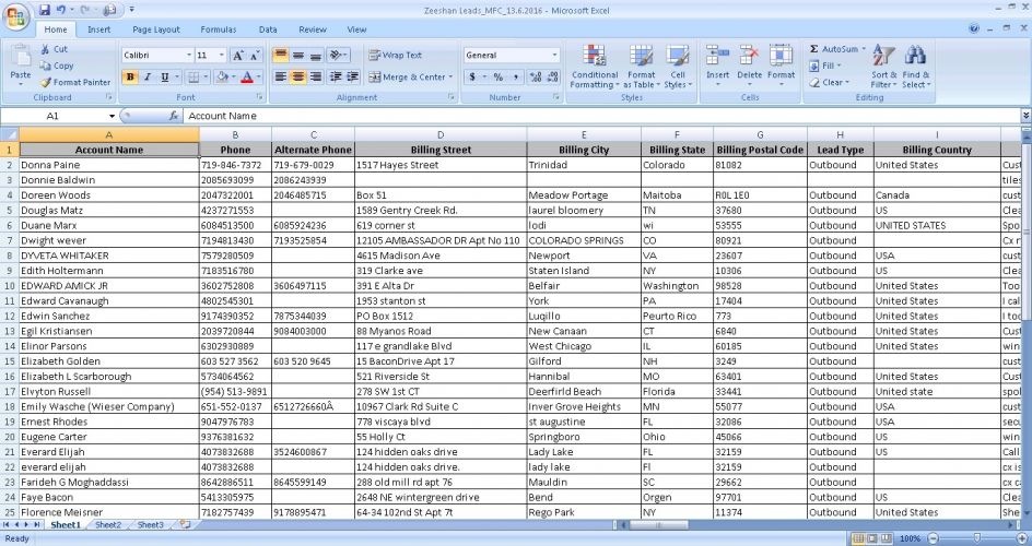 I will do B2B and B2C Lead Generation and Web Researc...