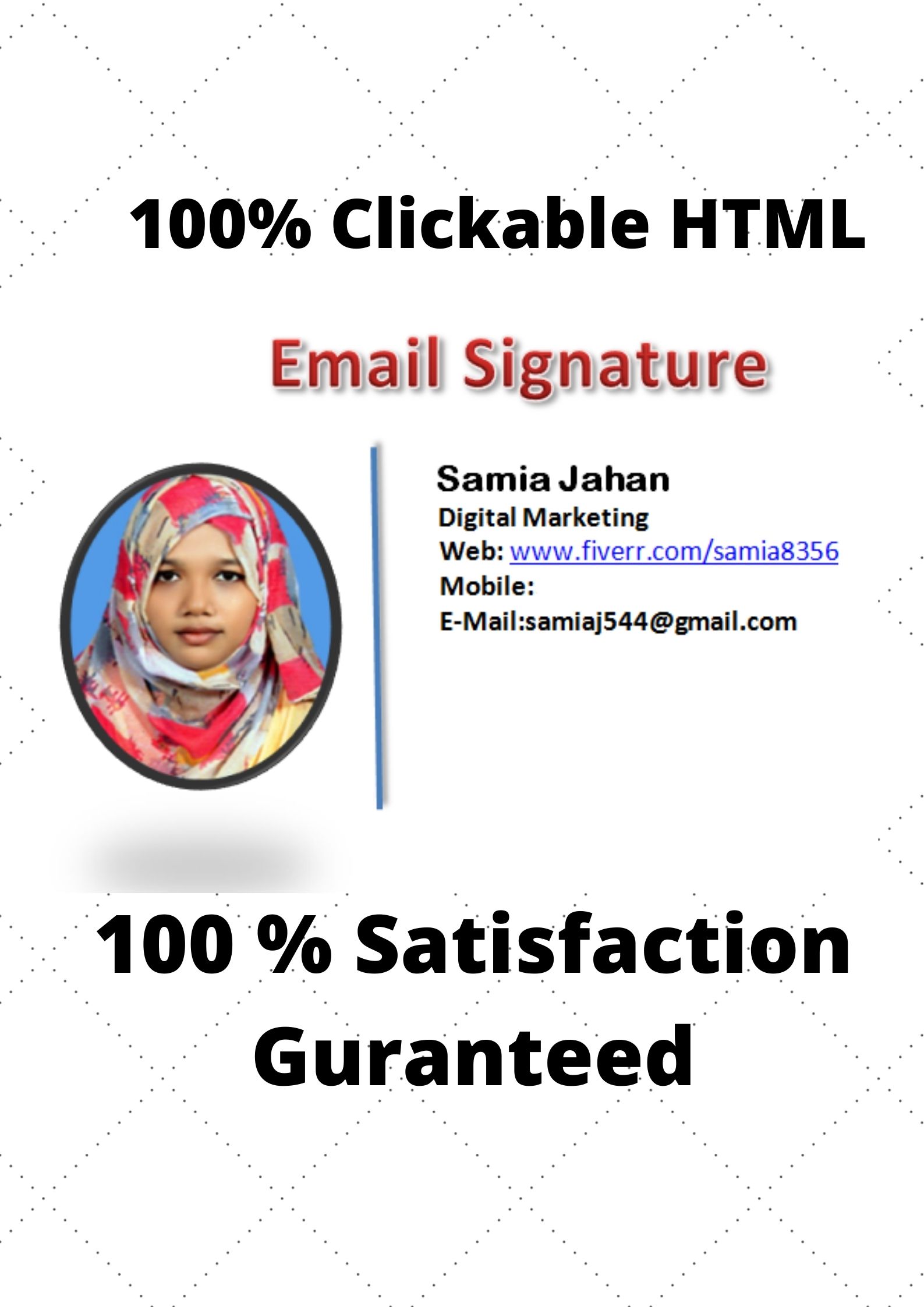 100 Clickable Best Quality HTML Professional Email Si...