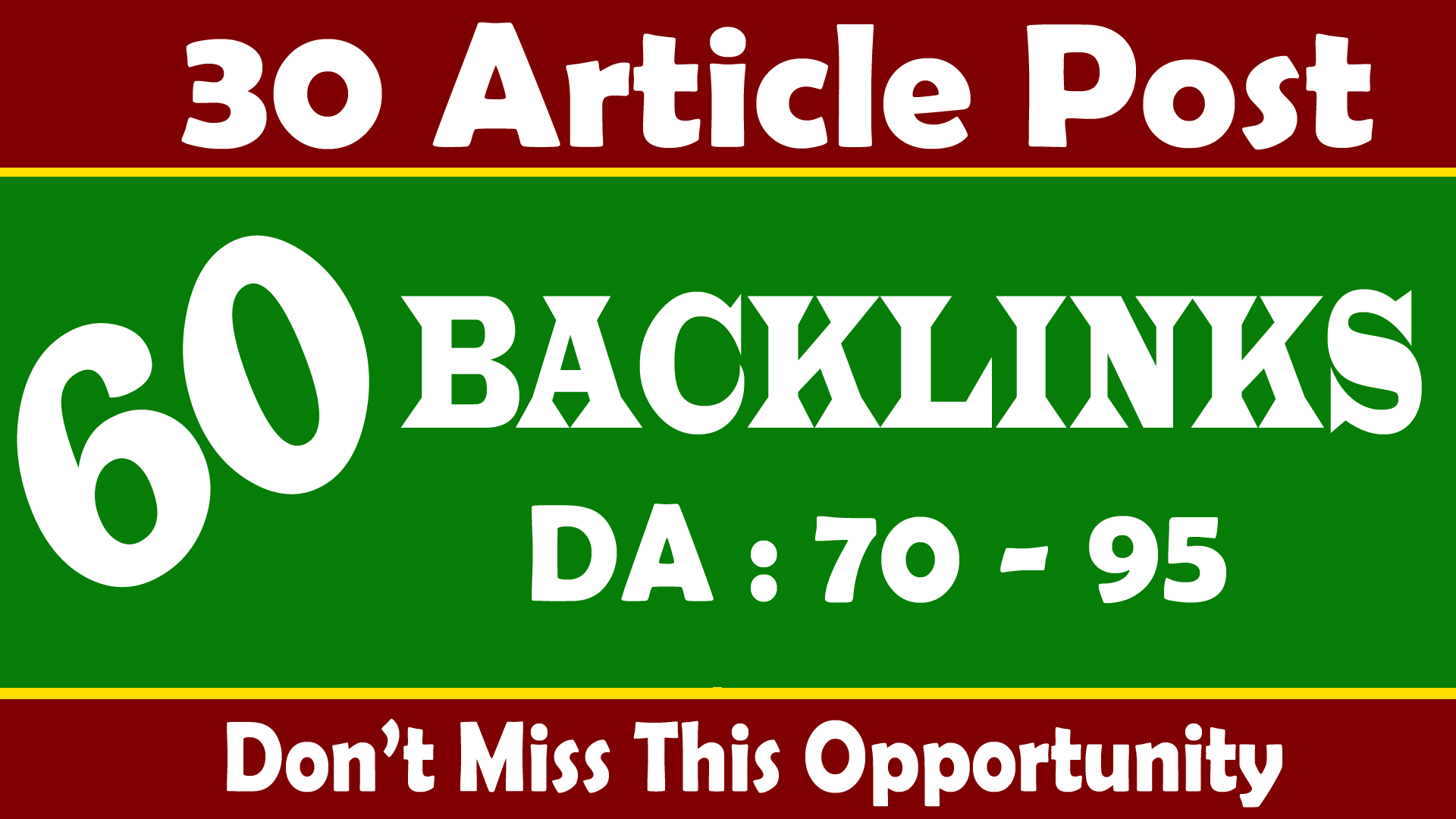 Manually 30 Article Submission Backlink on high da70 ...