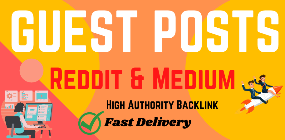 I will Write & Published 2 Guest Posts on Good/Hi...