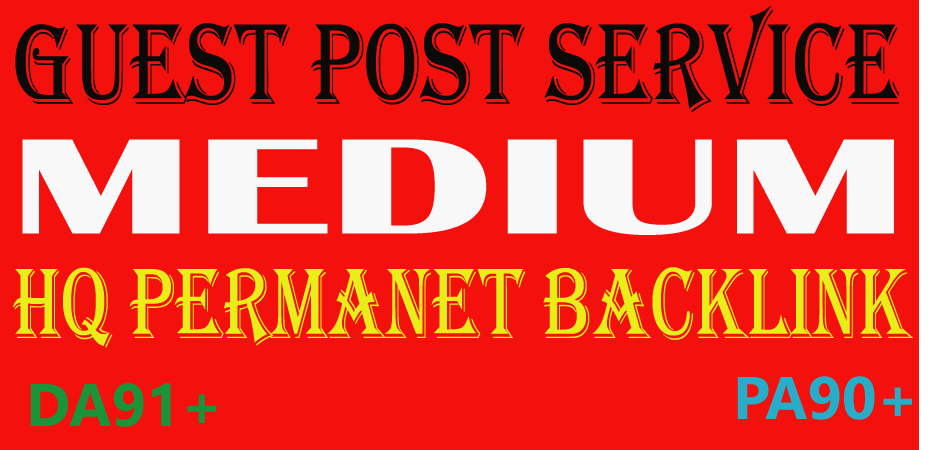 I Will Write & Published Medium Guest Post High A...