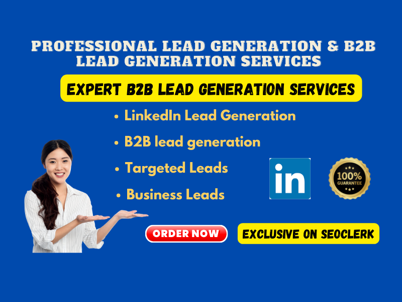 Professional Lead Generation & B2B Lead Generatio...