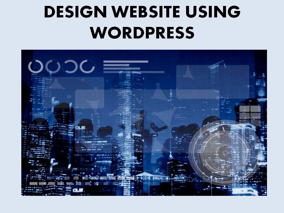 I will develop a website with wordpress